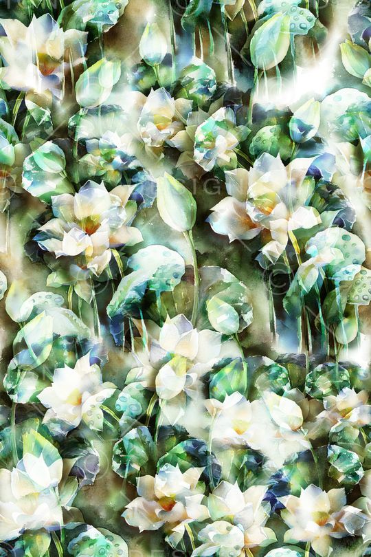 水彩印花华亿平台图片