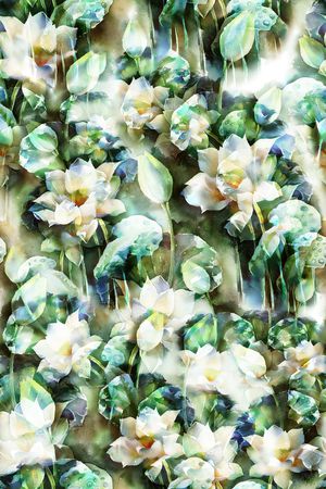 水彩印花华亿平台图片