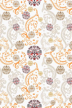 传统纹样印花华亿平台图片