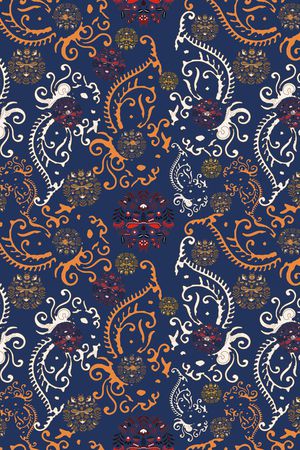 传统纹样印花华亿平台图片