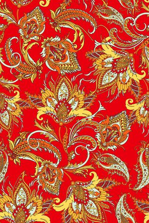 抽象花卉印花华亿平台图片