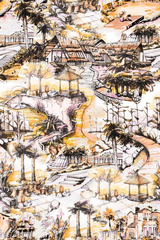 大牌风印花华亿平台图片