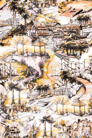 大牌风印花华亿平台图片