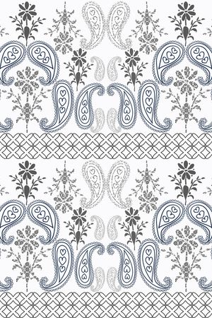 佩斯利印花华亿平台图片