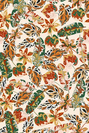 植物印花华亿平台图片