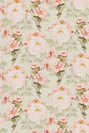 牡丹印花华亿平台图片