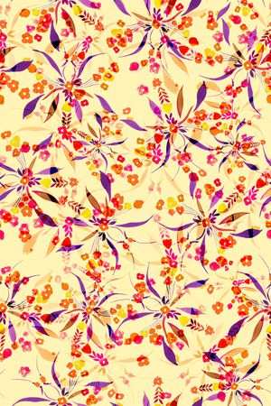 水彩印花华亿平台图片