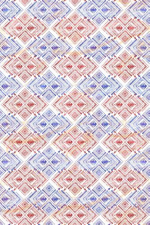 几何花卉印花华亿平台图片