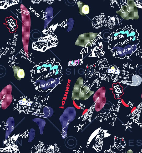 女装印花华亿平台图片