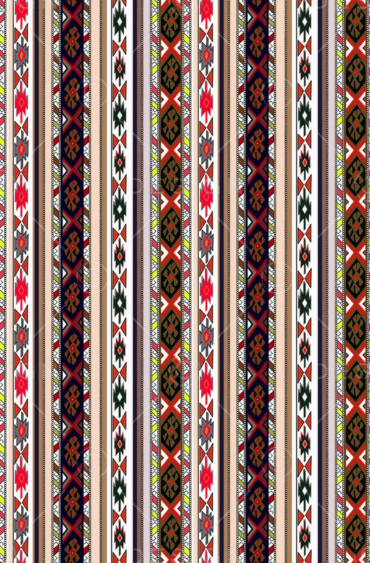 条纹印花华亿平台图片