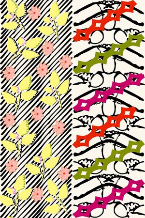 条纹印花华亿平台图片