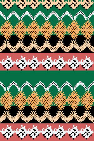 条纹印花华亿平台图片