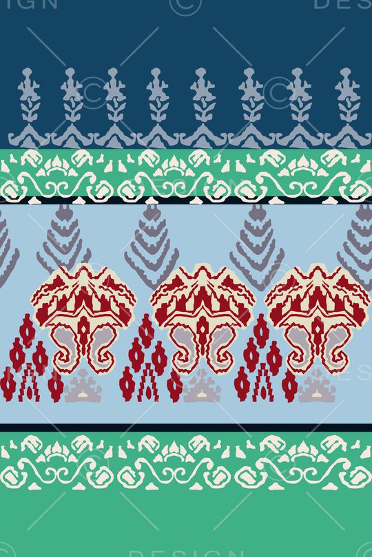 条纹印花华亿平台图片