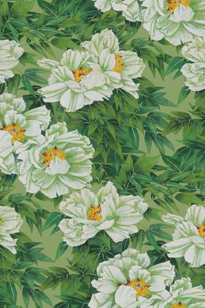 旗袍印花华亿平台图片