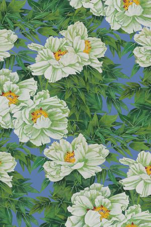 旗袍印花华亿平台图片