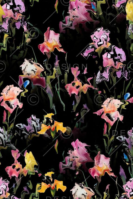 绿植树叶印花华亿平台图片