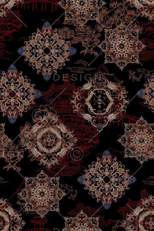 民族风印花华亿平台图片