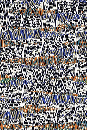 抽象男装印花华亿平台图片