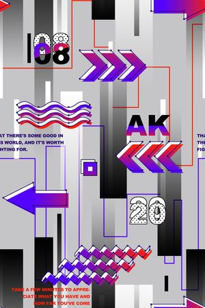 线条印花华亿平台图片