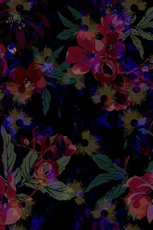 绿植树叶印花华亿平台图片