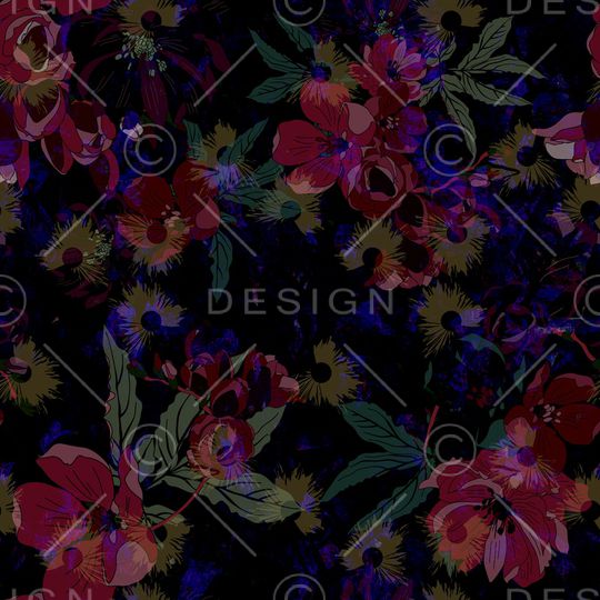 绿植树叶印花华亿平台图片