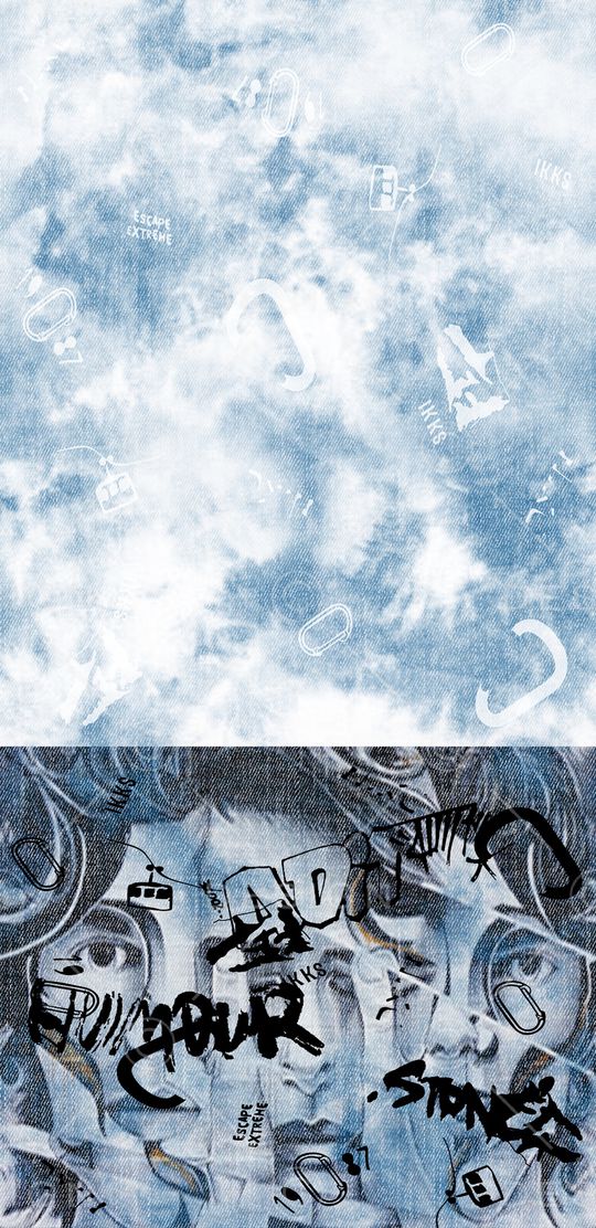 涂鸦印花华亿平台图片