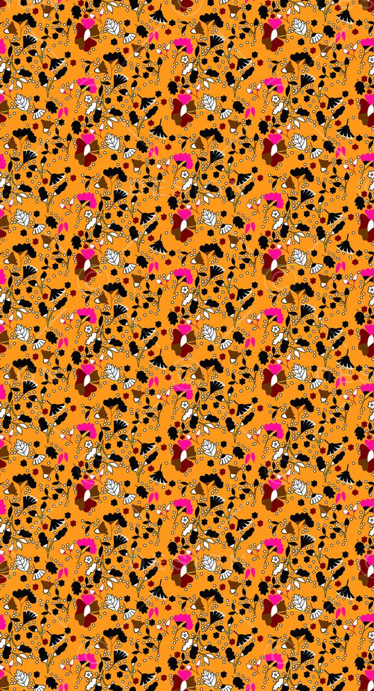 小碎花印花华亿平台图片