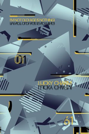 线条印花华亿平台图片