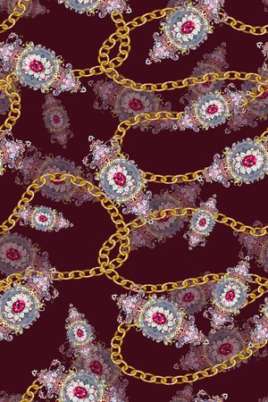 链条印花华亿平台图片