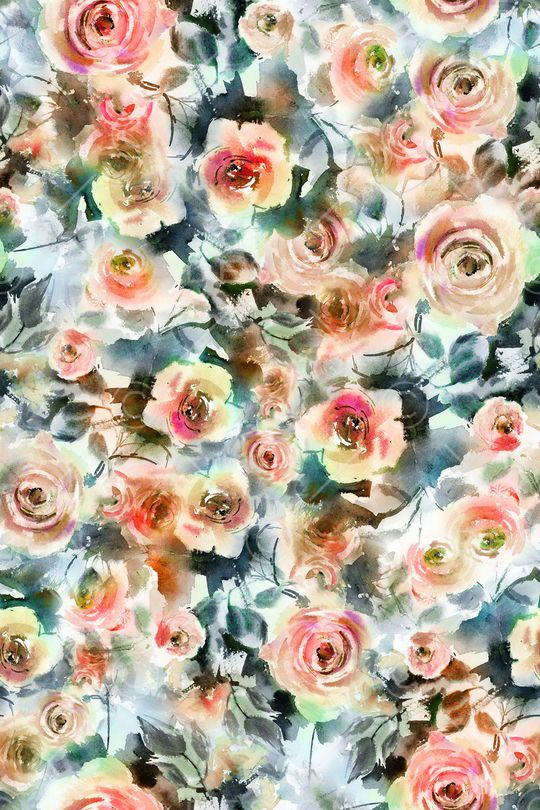 水彩印花华亿平台图片