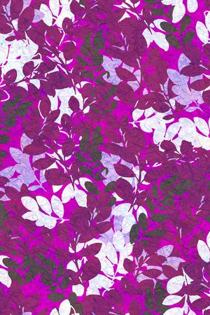 绿植树叶印花华亿平台图片