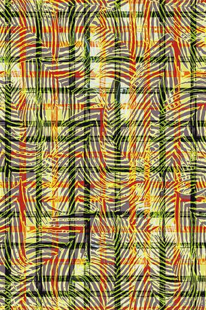 绿植树叶印花华亿平台图片