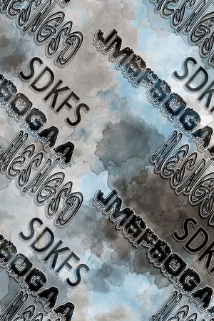 字母印花华亿平台图片