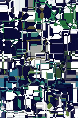 线条印花华亿平台图片