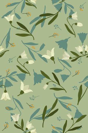 绿植树叶印花华亿平台图片