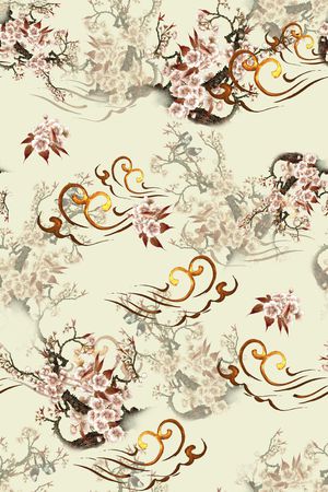 水彩印花华亿平台图片