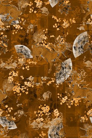 时尚印花华亿平台图片