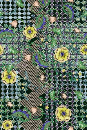 民族风印花华亿平台图片