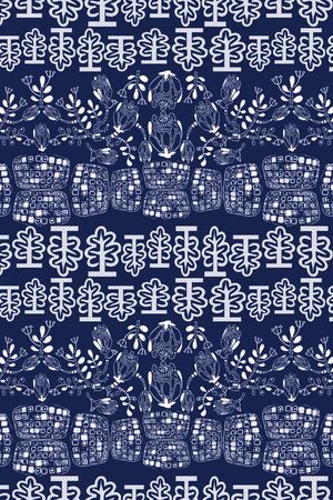 民族风印花华亿平台图片