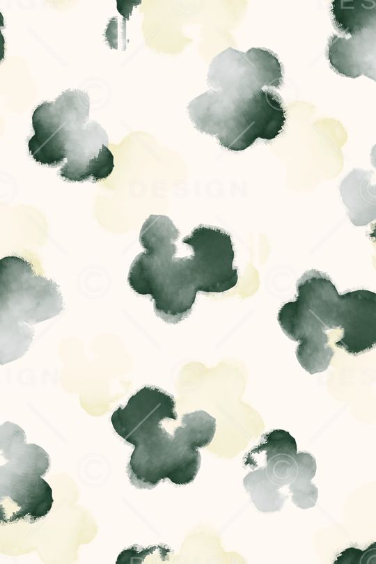 绿色印花华亿平台图片