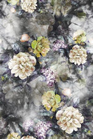 水彩印花华亿平台图片