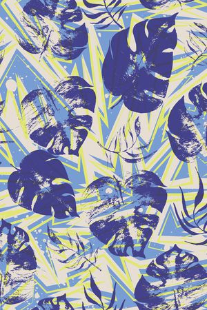 绿植树叶印花华亿平台图片