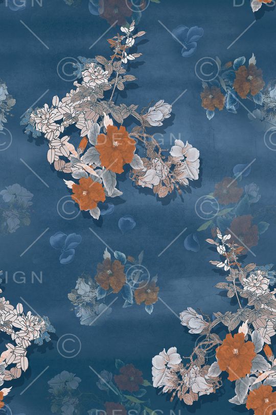 中国风印花华亿平台图片