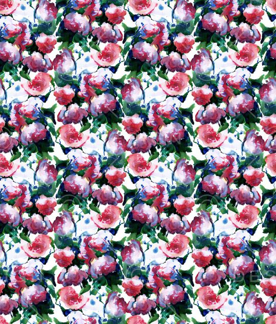 小碎花印花华亿平台图片