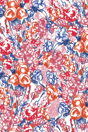 小碎花印花华亿平台图片