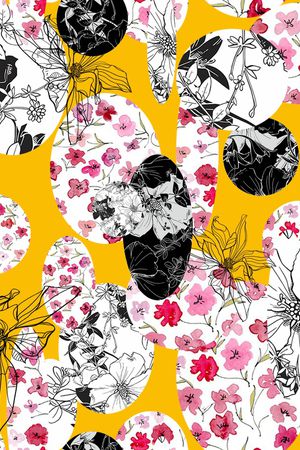 几何印花华亿平台图片