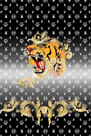 男装定位花印花华亿平台图片