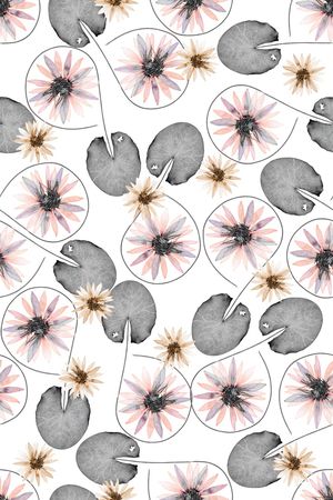 绿植树叶印花华亿平台图片