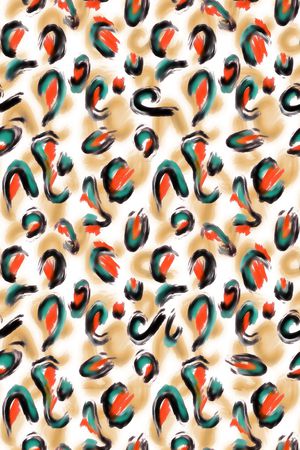 抽象印花华亿平台图片