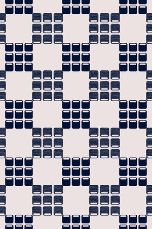 格子印花华亿平台图片